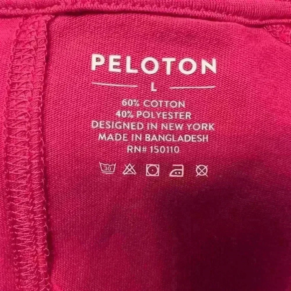 Women’s Peloton short sleeve cut off tank - Picture 3 of 3